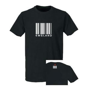Strichcode T-Shirt rundhals