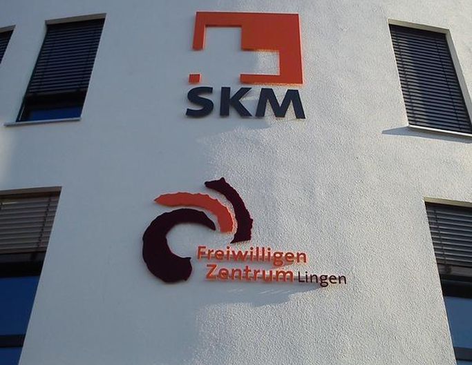 Außenbeschilderung Freiwilligen Zentrum Lingen